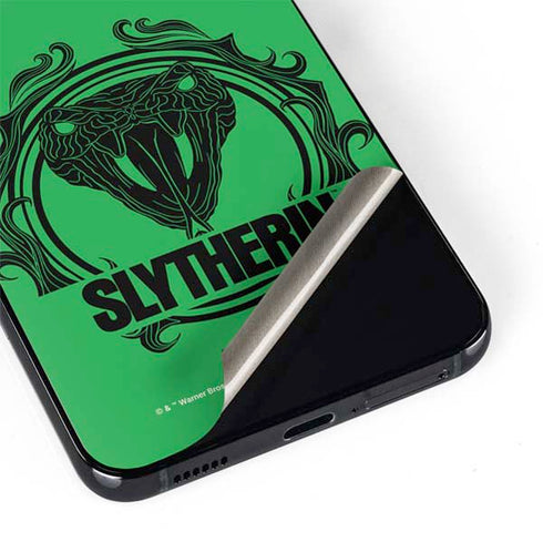 Wizarding Worlds Harry Potter Slytherin Illustration Galaxy S22 Skin