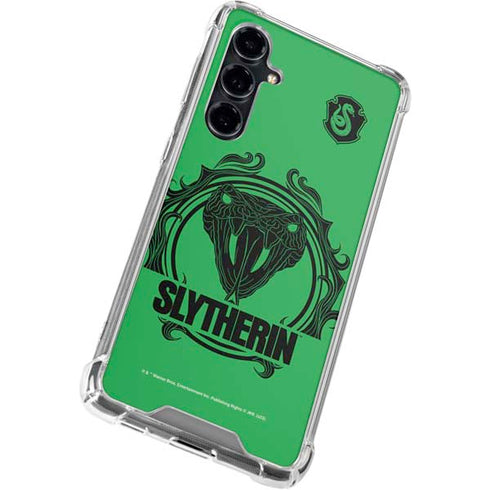 Wizarding Worlds Harry Potter Slytherin Illustration Galaxy S23 FE Clear Case