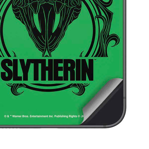 Wizarding Worlds Harry Potter Slytherin Illustration Galaxy S23 Plus Skin
