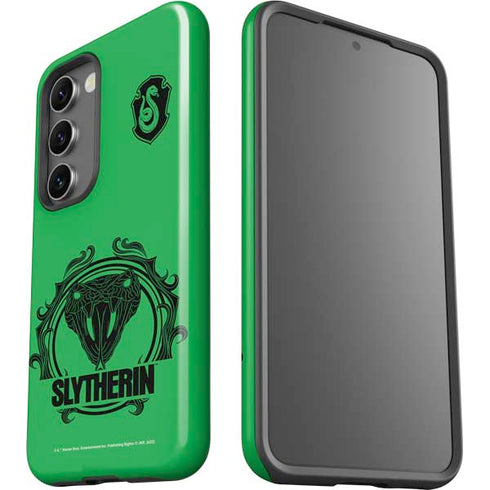 Wizarding Worlds Harry Potter Slytherin Illustration Galaxy S23 Pro Case