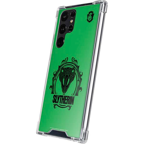 Wizarding Worlds Harry Potter Slytherin Illustration Galaxy S23 Ultra Clear Case