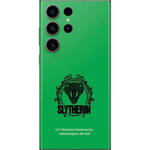 Wizarding Worlds Harry Potter Slytherin Illustration Galaxy S23 Ultra Skin