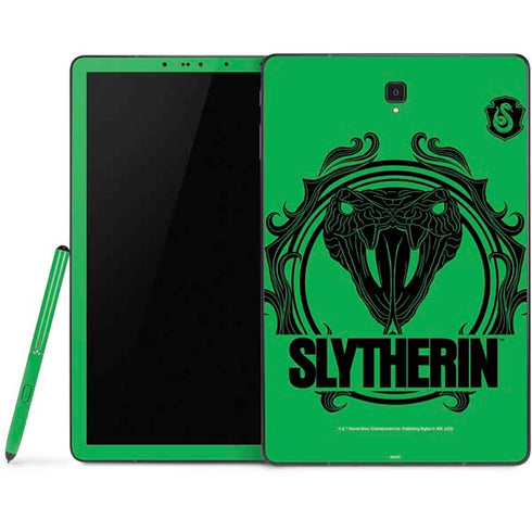 Wizarding Worlds Harry Potter Slytherin Illustration Samsung Galaxy Tab Skin