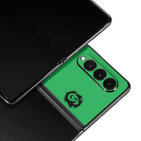 Wizarding Worlds Harry Potter Slytherin Illustration Galaxy Z Fold4 5G Skin