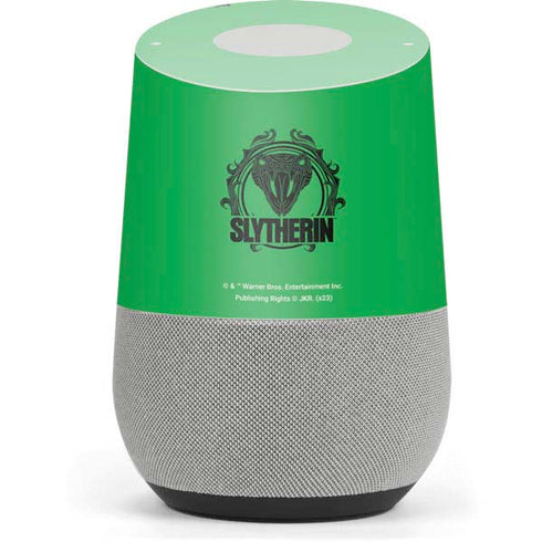 Wizarding Worlds Harry Potter Slytherin Illustration Google Home Skin