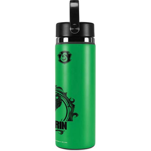 Wizarding Worlds Harry Potter Slytherin Illustration Hydro Flask 20oz Wide Mouth Skin