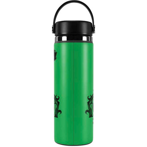 Wizarding Worlds Harry Potter Slytherin Illustration Hydro Flask 20oz Wide Mouth Skin