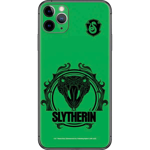 Wizarding Worlds Harry Potter Slytherin Illustration iPhone 11 Pro Max Skin
