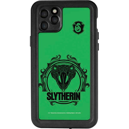 Wizarding Worlds Harry Potter Slytherin Illustration iPhone 11 Pro Max Waterproof Case