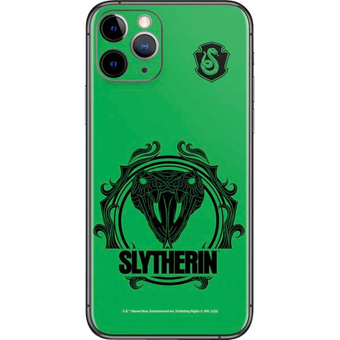 Wizarding Worlds Harry Potter Slytherin Illustration iPhone 11 Pro Skin