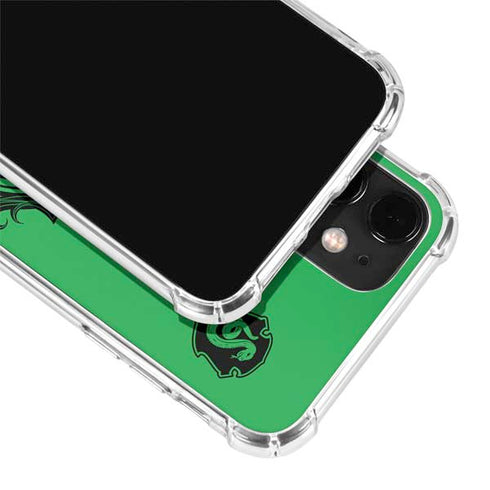 Wizarding Worlds Harry Potter Slytherin Illustration iPhone 12 Clear Case