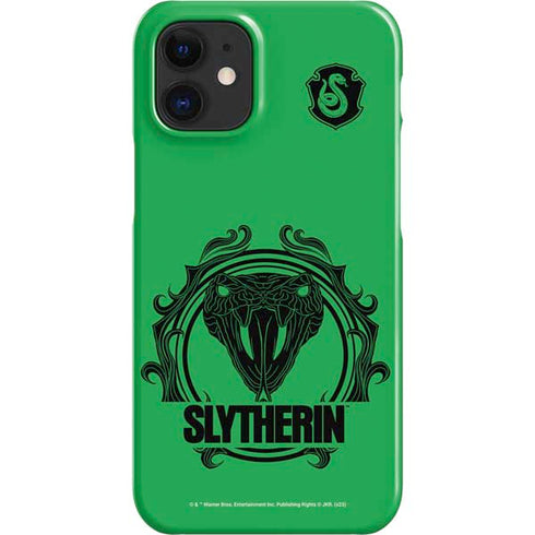 Wizarding Worlds Harry Potter Slytherin Illustration iPhone 12 Mini Lite Case