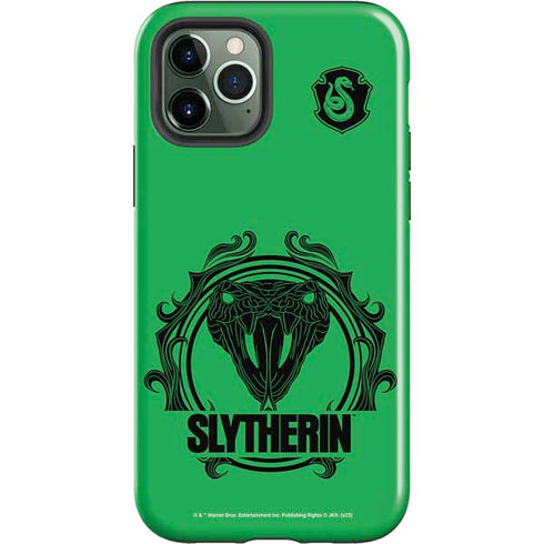 Wizarding Worlds Harry Potter Slytherin Illustration iPhone 12 Pro Impact Case