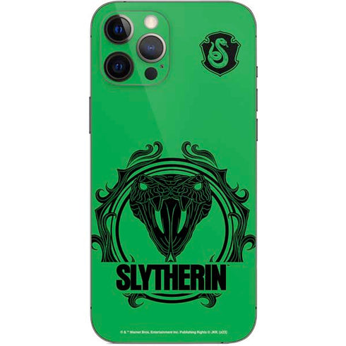 Wizarding Worlds Harry Potter Slytherin Illustration iPhone 12 Pro Max Skin