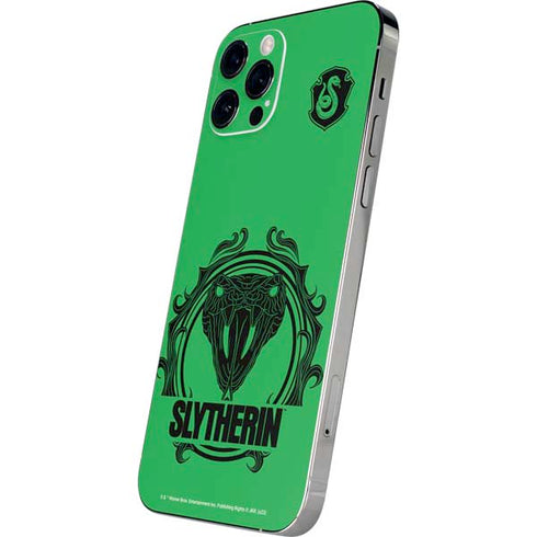 Wizarding Worlds Harry Potter Slytherin Illustration iPhone 12 Pro Max Skin