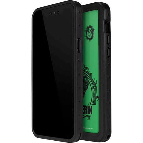Wizarding Worlds Harry Potter Slytherin Illustration iPhone 13 Mini Waterproof Case