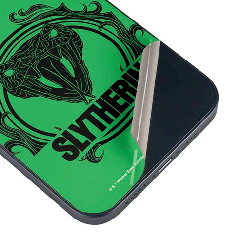Wizarding Worlds Harry Potter Slytherin Illustration iPhone 14 Skin