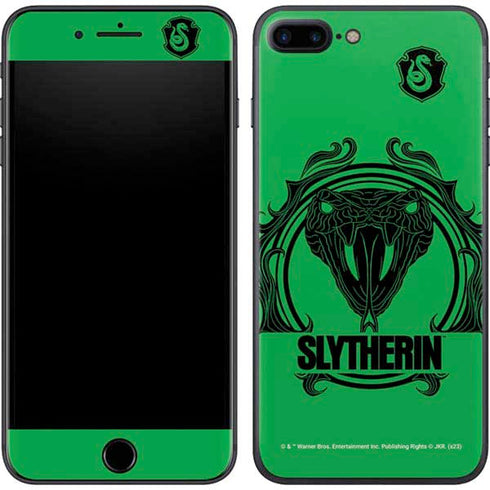 Wizarding Worlds Harry Potter Slytherin Illustration iPhone 8 Plus Skin