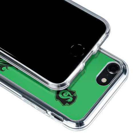 Wizarding Worlds Harry Potter Slytherin Illustration iPhone SE (2nd & 3rd Gen) Clear Case