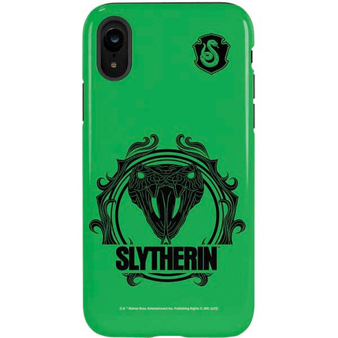 Wizarding Worlds Harry Potter Slytherin Illustration iPhone XR Pro Case
