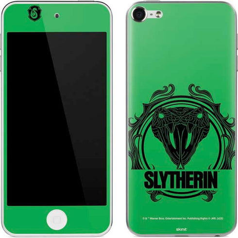 Wizarding Worlds Harry Potter Slytherin Illustration Apple iPod Skin
