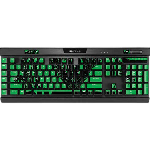 Wizarding Worlds Harry Potter Slytherin Illustration K95 RGB PLATINUM Mechanical Gaming Keyboard Skin
