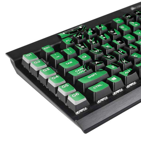 Wizarding Worlds Harry Potter Slytherin Illustration K95 RGB PLATINUM Mechanical Gaming Keyboard Skin
