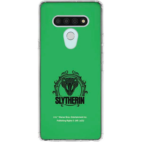 Wizarding Worlds Harry Potter Slytherin Illustration LG Stylo 6 Clear Case
