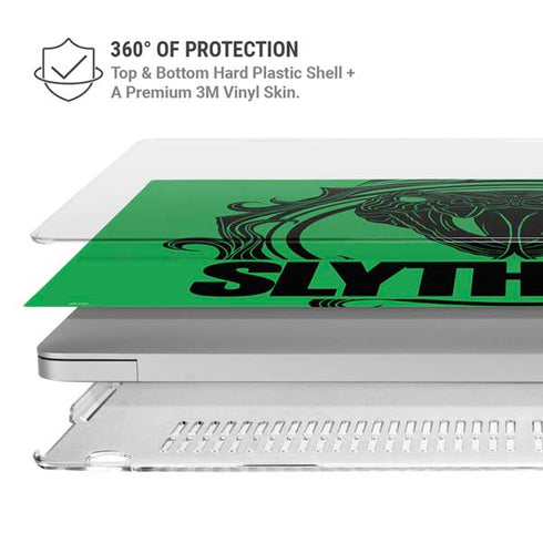 Wizarding Worlds Harry Potter Slytherin Illustration MacBook Air 15in (2023-2025) Case plus Skin
