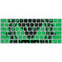 Wizarding Worlds Harry Potter Slytherin Illustration Magic Keyboard Skin