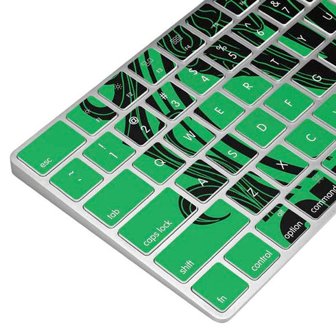 Wizarding Worlds Harry Potter Slytherin Illustration Magic Keyboard Skin