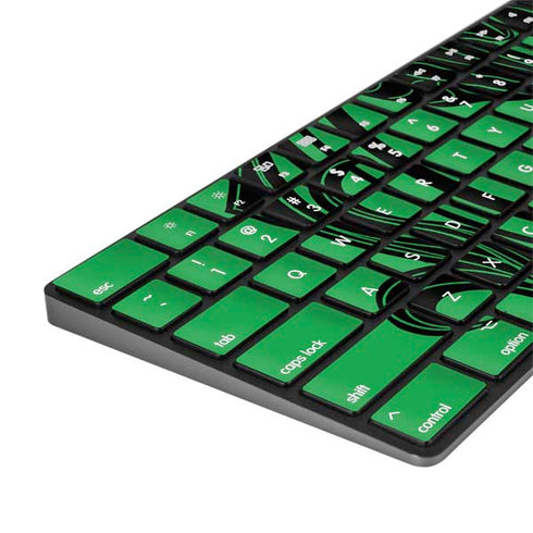 Wizarding Worlds Harry Potter Slytherin Illustration Magic Keyboard with Numeric Keypad Skin