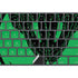 Wizarding Worlds Harry Potter Slytherin Illustration Magic Keyboard with Numeric Keypad Skin