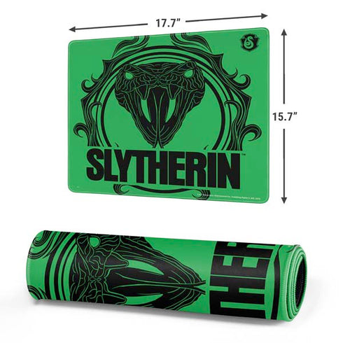 Wizarding Worlds Harry Potter Slytherin Illustration Gaming Mouse Pad