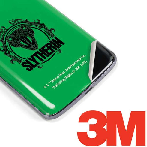 Wizarding Worlds Harry Potter Slytherin Illustration Moto E5 Plus Skin