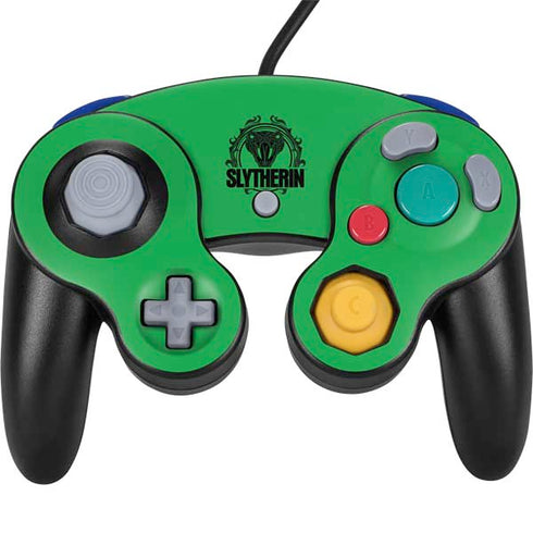 Wizarding Worlds Harry Potter Slytherin Illustration Nintendo GameCube Controller Skin