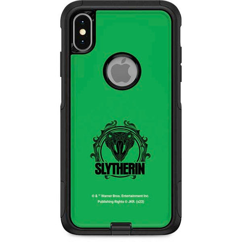 Wizarding Worlds Harry Potter Slytherin Illustration Otterbox Commuter iPhone Skin