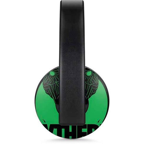 Wizarding Worlds Harry Potter Slytherin Illustration PlayStation 4 Gold Wireless Headset Skin