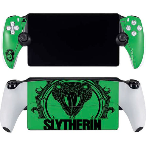 Wizarding Worlds Harry Potter Slytherin Illustration PlayStation Portal Remote Player Skin