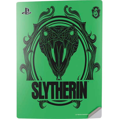 Wizarding Worlds Harry Potter Slytherin Illustration PS5 Digital Edition Console Skin