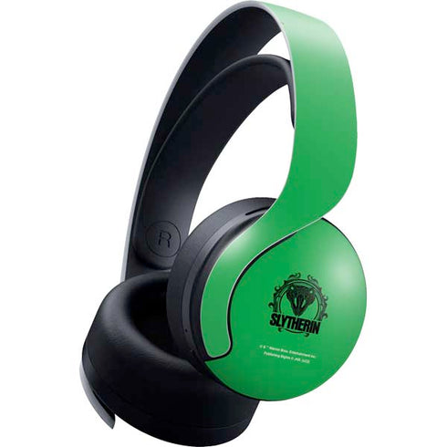 Wizarding Worlds Harry Potter Slytherin Illustration PULSE 3D Wireless Headset for PS5 Skin