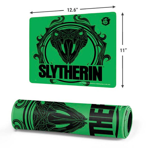 Wizarding Worlds Harry Potter Slytherin Illustration Gaming Mouse Pad