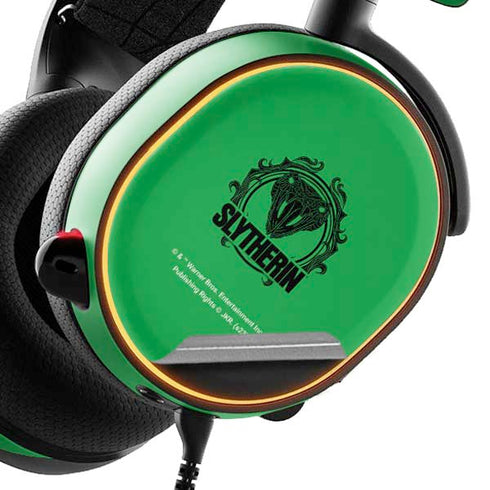 Wizarding Worlds Harry Potter Slytherin Illustration SteelSeries Arctis 5 Skin