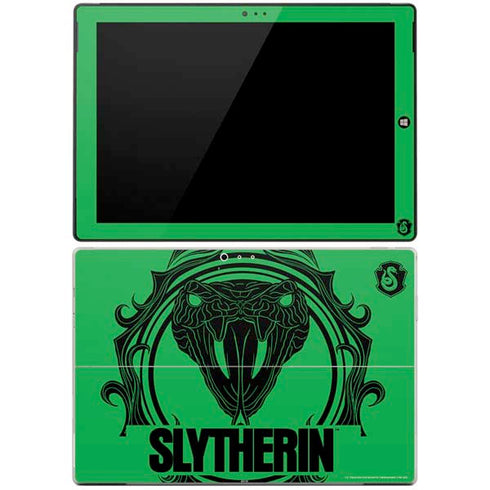 Wizarding Worlds Harry Potter Slytherin Illustration Surface Pro 3 Skin
