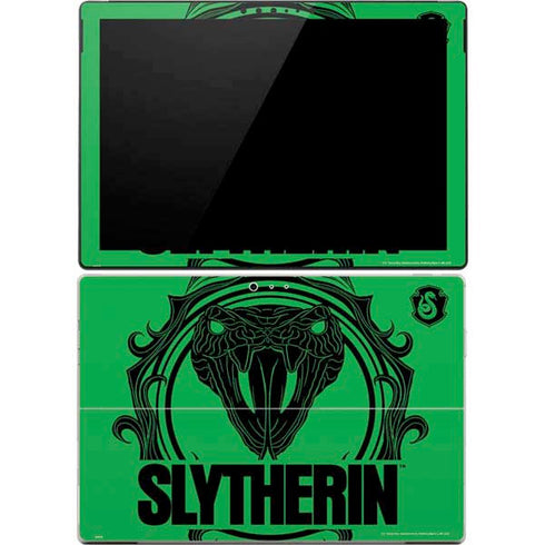 Wizarding Worlds Harry Potter Slytherin Illustration Surface Pro 4 Skin