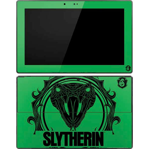 Wizarding Worlds Harry Potter Slytherin Illustration Surface Pro Tablet Skin