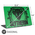 Wizarding Worlds Harry Potter Slytherin Illustration Universal Laptop 13in (10.6 x 7.6in) Skin
