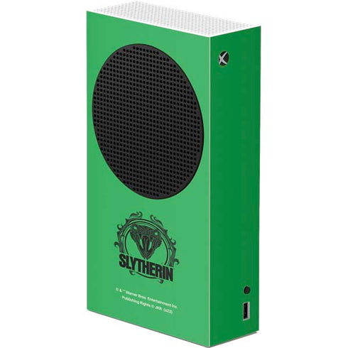 Wizarding Worlds Harry Potter Slytherin Illustration Xbox Series S Console Skin
