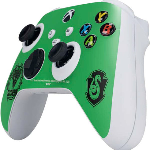 Wizarding Worlds Harry Potter Slytherin Illustration Xbox Series S Controller Skin