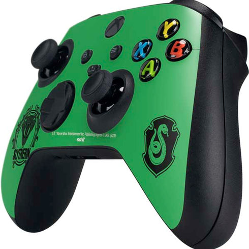 Wizarding Worlds Harry Potter Slytherin Illustration Xbox Series X Controller Skin